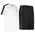Australian Australian T-Shirt- und Shorts-Set (Weiß/Schwarz)