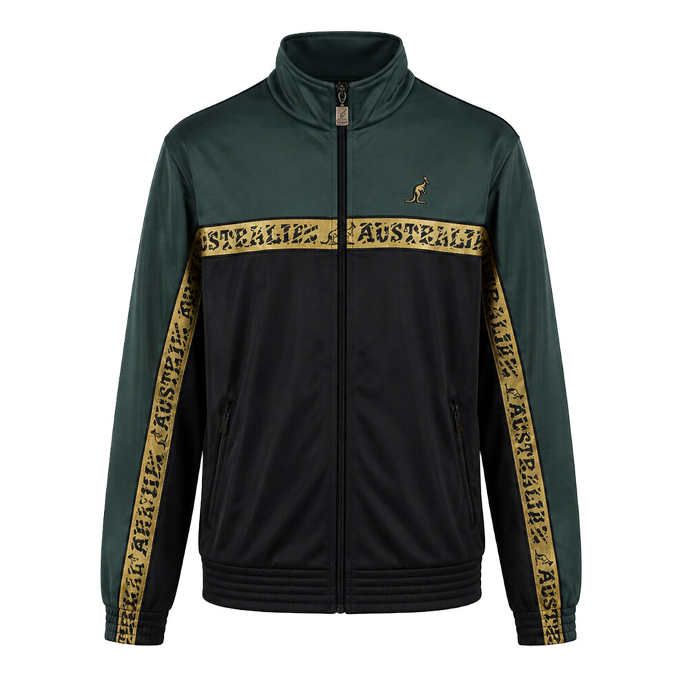 Australian Australian Duo Jack met gouden bies (Woods Green) - Scratch Collection Australian Australian Duo Jack met gouden bies (Woods Green) - Scratch Collection