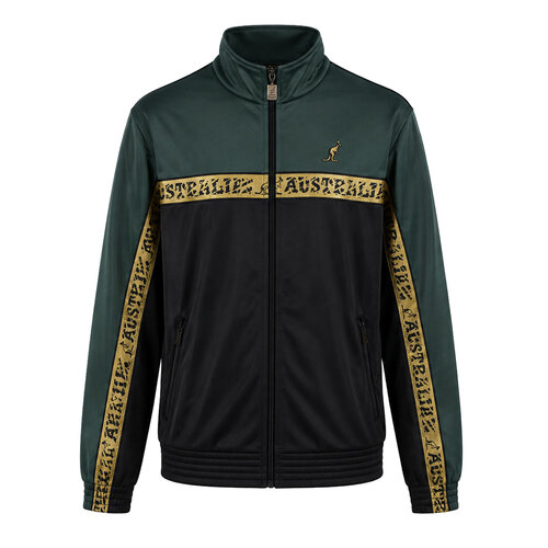 Australian Australian Duo Jack met gouden bies (Woods Green) - Scratch Collection Australian Australian Duo Jack met gouden bies (Woods Green) - Scratch Collection