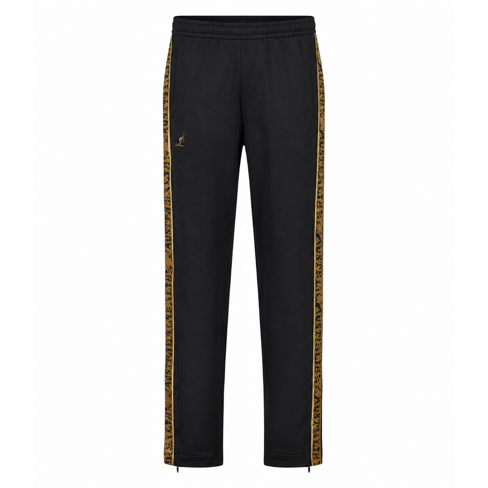 Australian Australian Broek met gouden bies (Zwart) - Scratch Collection