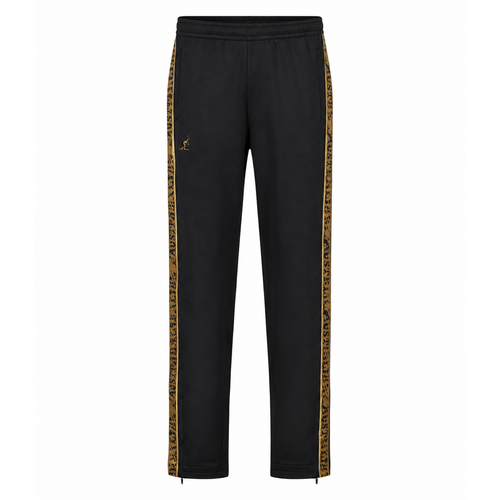 Australian Australian Slim Fit Broek met gouden bies (Zwart) - Scratch Collection Australian Australian Slim Fit Broek met gouden bies (Zwart) - Scratch Collection