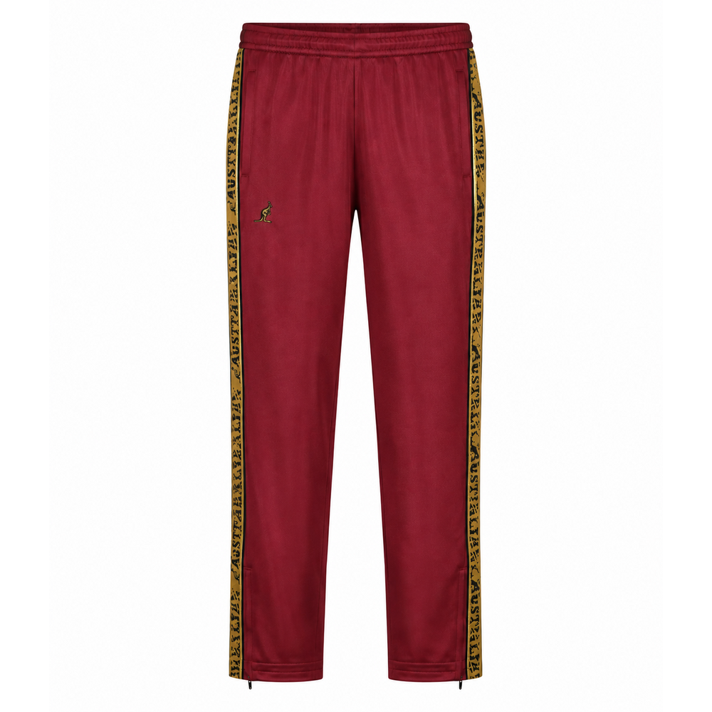 Australian Australian Broek met gouden bies (Bordeaux) - Scratch Collection