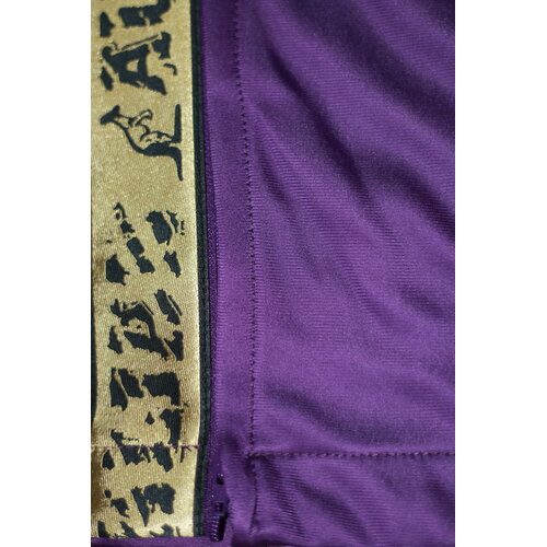 Australian Australian Slim Fit Broek met gouden bies (Violet) - Scratch Collection Australian Australian Slim Fit Broek met gouden bies (Violet) - Scratch Collection