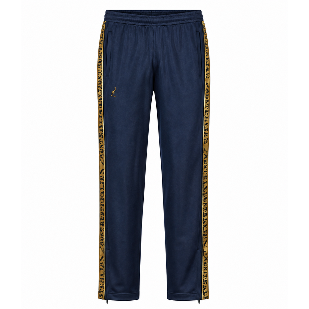 Australian Australian Broek met gouden bies (Navy) - Scratch Collection