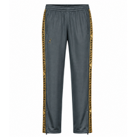 Australian Broek met gouden bies (Titanium Grey) - Scratch Collection