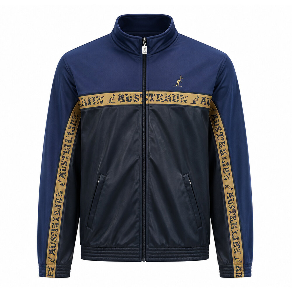 Australian Australian Duo Jack met gouden bies (Navy) - Scratch Collection Australian Australian Duo Jack met gouden bies (Navy) - Scratch Collection