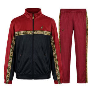 Australian Australian Acetate Tracksuit with Gold Taping 'Scratch' (Bordeaux) Australian Australian Acetate Tracksuit with Gold Taping 'Scratch' (Bordeaux)
