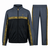 Australian Australian Acetaat Trainingspak met gouden bies 'Scratch' (Titanium Grey) Australian Australian Acetaat Trainingspak met gouden bies 'Scratch' (Titanium Grey)