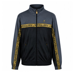 Australian Australian Duo Jacke mit Gold Paspeln (Titanium Grey) Australian Australian Duo Jacke mit Gold Paspeln (Titanium Grey)