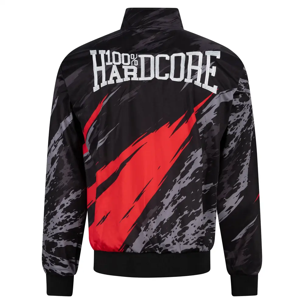 100% Hardcore 100% Hardcore x Gabberwear Trainingspak 'Massacre' Zwart/Rood
