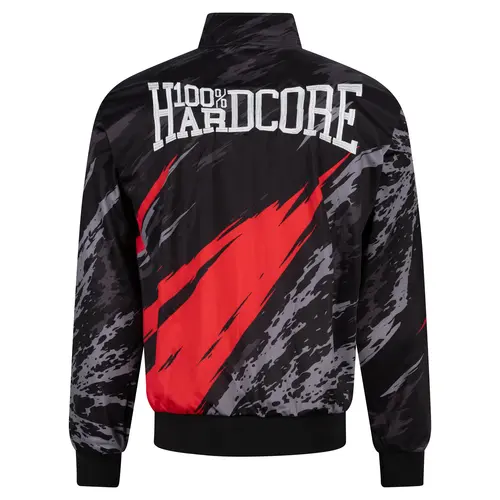 100% Hardcore 100% Hardcore x Gabberwear Trainingspak 'Massacre' Zwart/Rood