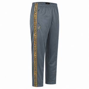 Australian Australian Slim Fit Broek met gouden bies (Titanium Grey)