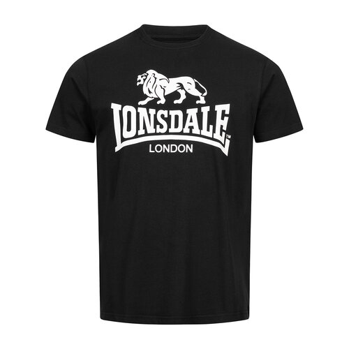 Lonsdale Lonsdale T-Shirt 'Logo' (Black) Lonsdale Lonsdale T-Shirt 'Logo' (Black)