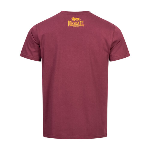 Lonsdale Lonsdale T-Shirt 'Logo' (Vintage Oxblood)