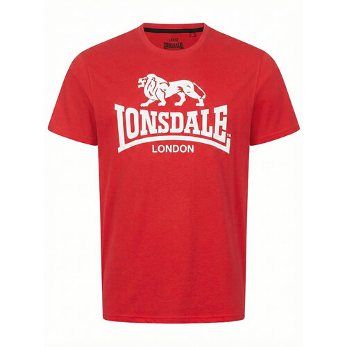Lonsdale Lonsdale T-Shirt 'Logo' (Red/White) Lonsdale Lonsdale T-Shirt 'Logo' (Red/White)