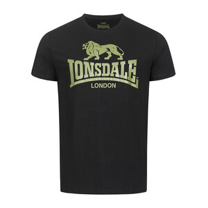 Lonsdale Lonsdale T-Shirt 'Logo' (Black/Olive)