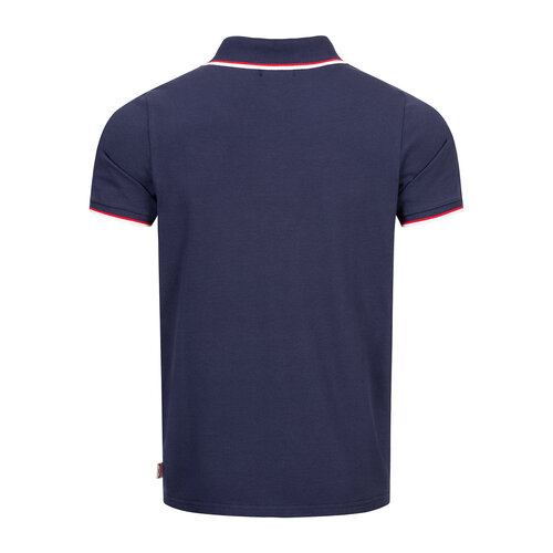 Lonsdale Lonsdale Slim Fit Polo 'Lion' (Navy/Dark Red) Lonsdale Lonsdale Slim Fit Polo 'Lion' (Navy/Dark Red)