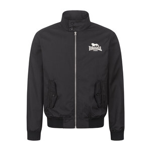 Lonsdale Lonsdale Slim Fit Jacke 'Classic' (Schwarz) Lonsdale Lonsdale Slim Fit Jacke 'Classic' (Schwarz)