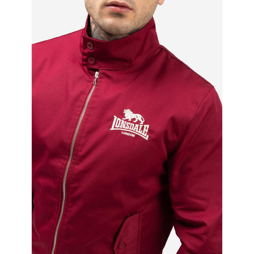 Lonsdale Lonsdale Slim Fit Jas 'Classic' (Rood)