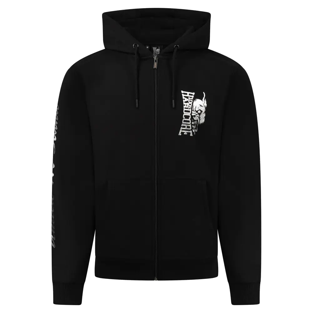100% Hardcore 100% Hardcore Hoodie BR Silver