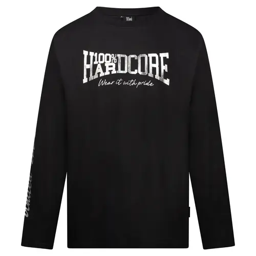 100% Hardcore 100% Hardcore Longsleeve BR Silver 100% Hardcore 100% Hardcore Longsleeve BR Silver
