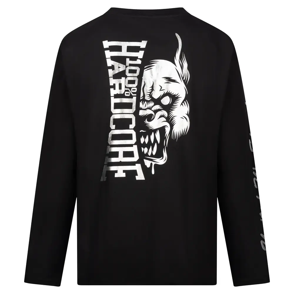 100% Hardcore 100% Hardcore Longsleeve BR Silver 100% Hardcore 100% Hardcore Longsleeve BR Silver