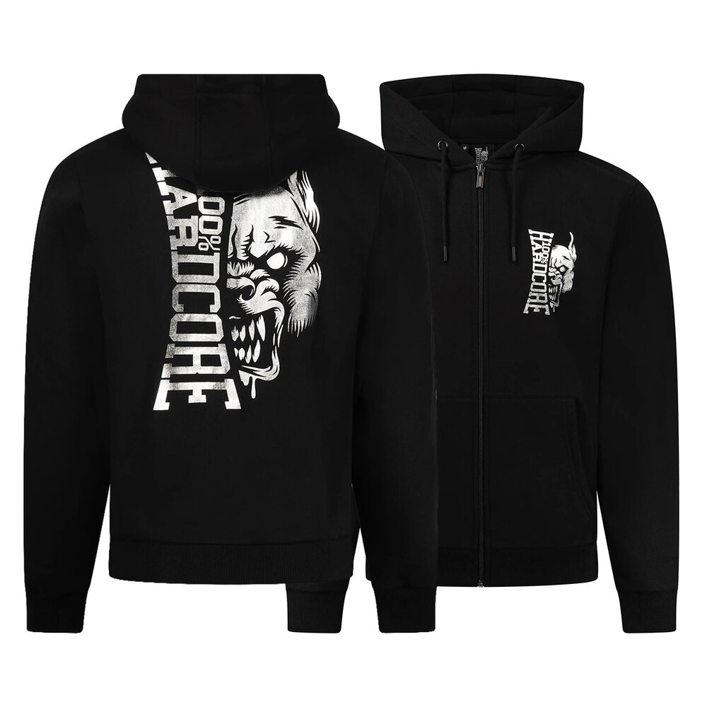 100% Hardcore 100% Hardcore Hoodie BR Silver