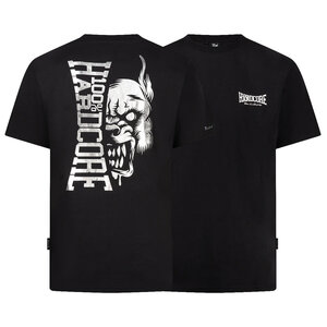 100% Hardcore 100% Hardcore T-shirt Schwarz/Silber