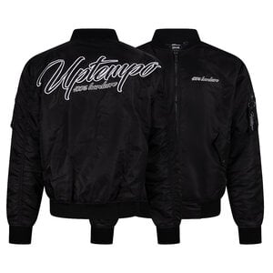 Uptempo Uptempo Bomberjack 'Signature' Zwart/Wit Uptempo Uptempo Bomberjack 'Signature' Zwart/Wit