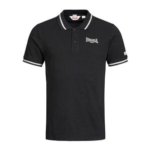 Lonsdale Lonsdale Slim Fit Polo 'Causton' Zwart