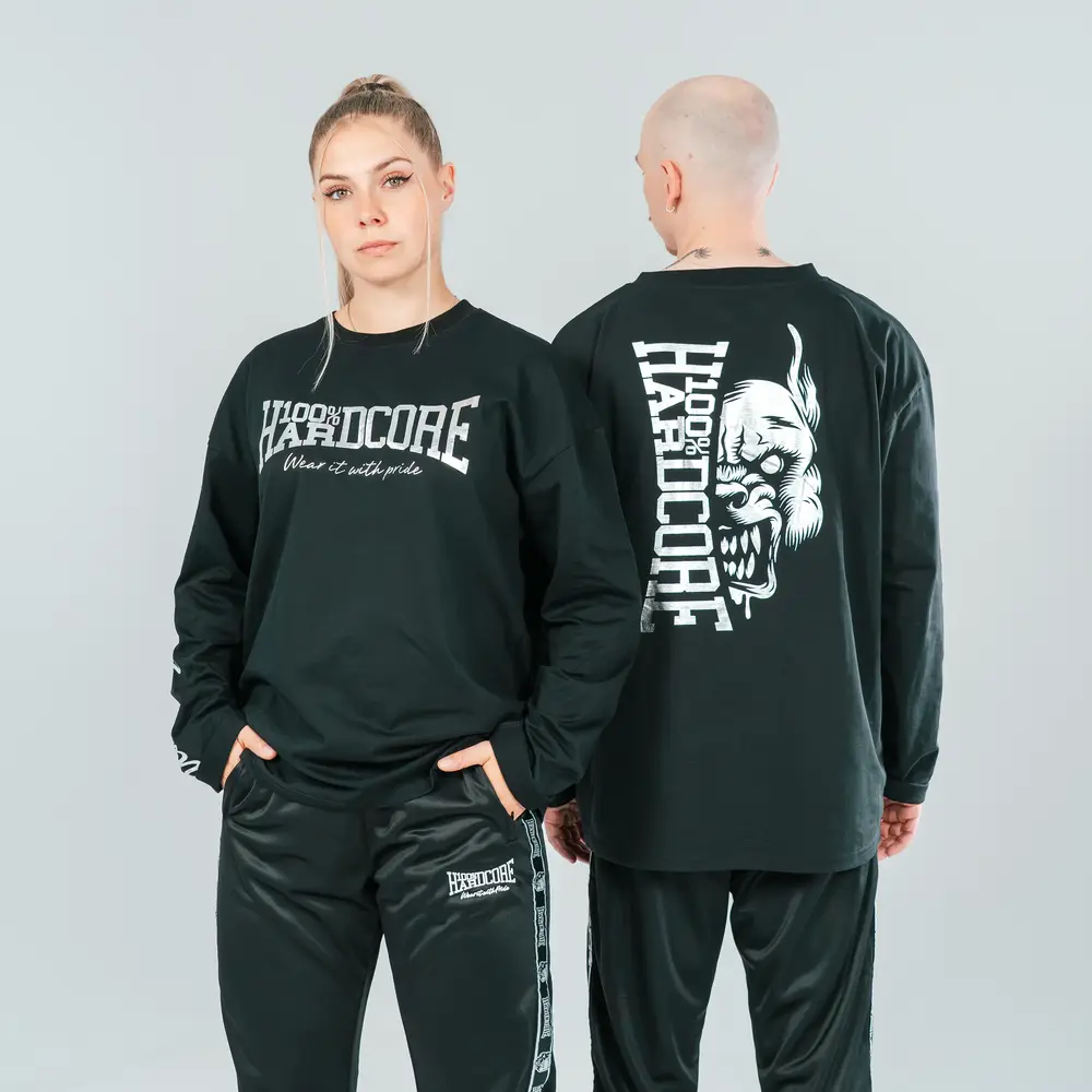 100% Hardcore 100% Hardcore Longsleeve BR Silver 100% Hardcore 100% Hardcore Longsleeve BR Silver