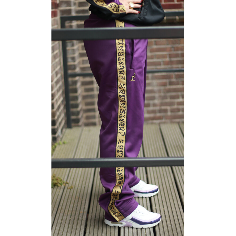 Australian Australian Hose mit goldenen Paspeln (Violet) - Scratch Collection Australian Australian Hose mit goldenen Paspeln (Violet) - Scratch Collection