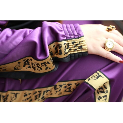 Australian Australian Duo Jack met gouden bies (Violet)- Scratch Collection