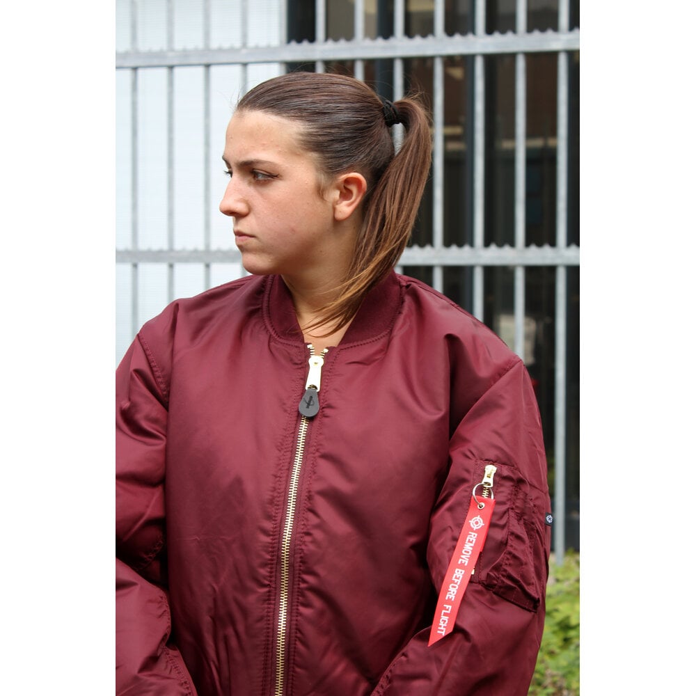 Fostex Garments Fostex Garments MA-1 Bomberjacke (Bordeaux) Fostex Garments Fostex Garments MA-1 Bomberjacke (Bordeaux)