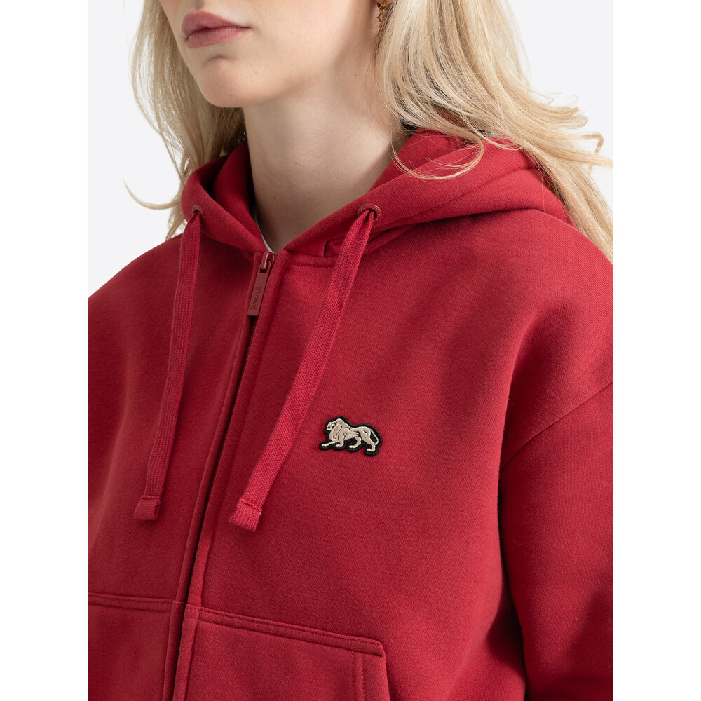 Lonsdale Lonsdale Dames Trainingspak met capuchon (Garnet Red) Lonsdale Lonsdale Dames Trainingspak met capuchon (Garnet Red)