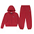 Lonsdale Lonsdale Dames Trainingspak met capuchon (Garnet Red) Lonsdale Lonsdale Dames Trainingspak met capuchon (Garnet Red)