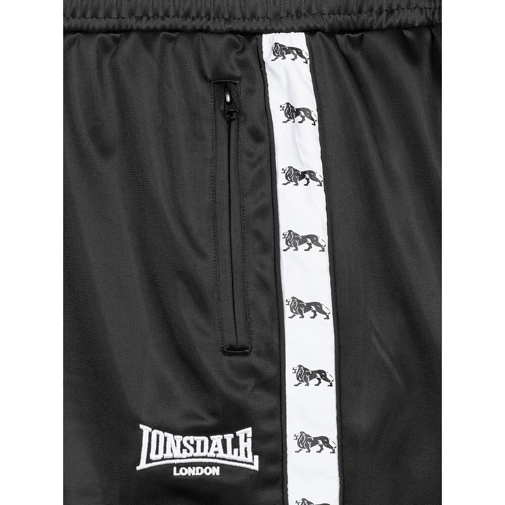 Lonsdale Lonsdale Trainingspak 'Wyberton' (Zwart) Lonsdale Lonsdale Trainingspak 'Wyberton' (Zwart)