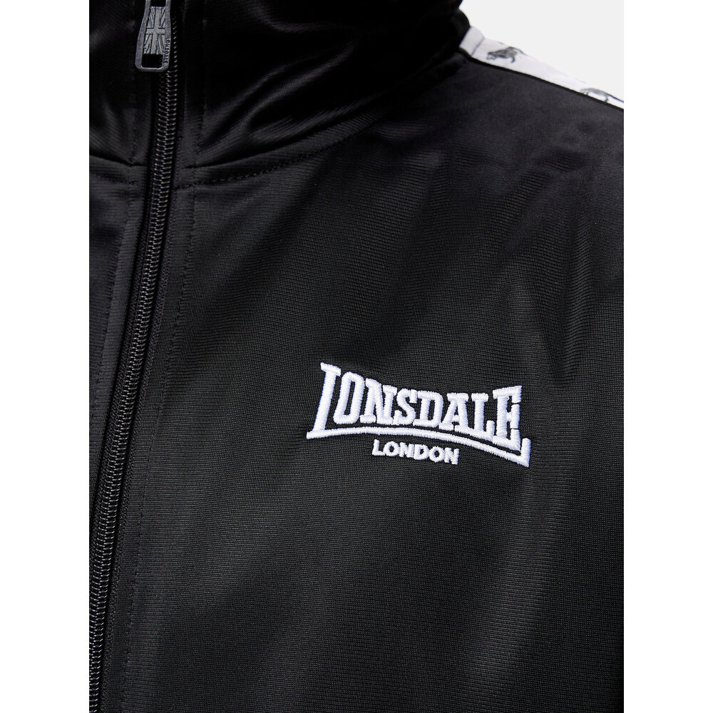 Lonsdale Lonsdale Trainingspak 'Wyberton' (Zwart) Lonsdale Lonsdale Trainingspak 'Wyberton' (Zwart)