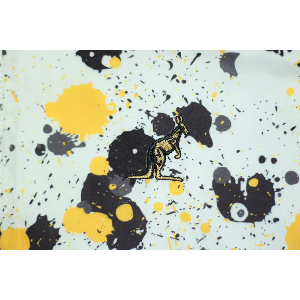 Australian Australian Storia Jacket 'Paint' White/Yellow/Black Australian Australian Storia Jacket 'Paint' White/Yellow/Black