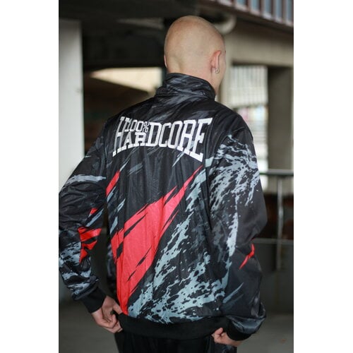 100% Hardcore 100% Hardcore x Gabberwear Trainingspak 'Massacre' Zwart/Rood