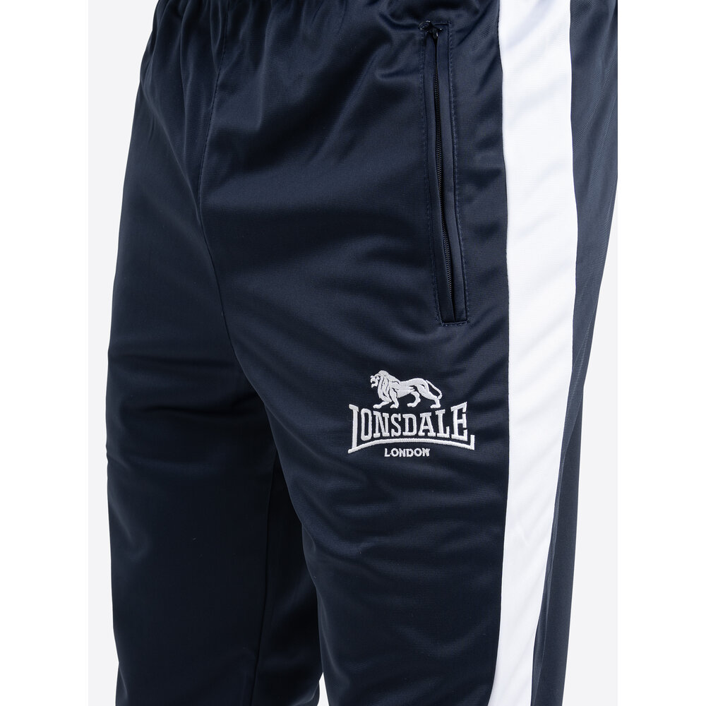 Lonsdale Lonsdale Trainingspak 'Pember' (Navy/Wit) Lonsdale Lonsdale Trainingspak 'Pember' (Navy/Wit)