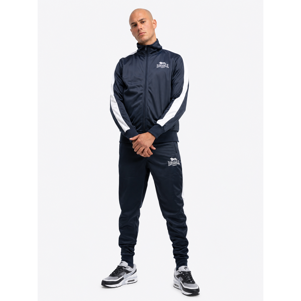 Lonsdale Lonsdale Trainingspak 'Pember' (Navy/Wit) Lonsdale Lonsdale Trainingspak 'Pember' (Navy/Wit)
