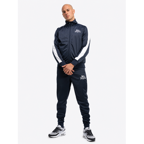 Lonsdale Lonsdale Trainingspak 'Pember' (Navy/Wit) Lonsdale Lonsdale Trainingspak 'Pember' (Navy/Wit)