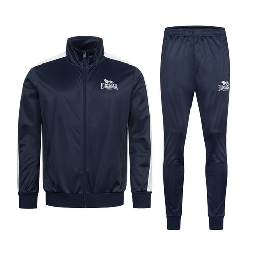 Lonsdale Lonsdale Trainingspak 'Pember' (Navy/Wit) Lonsdale Lonsdale Trainingspak 'Pember' (Navy/Wit)