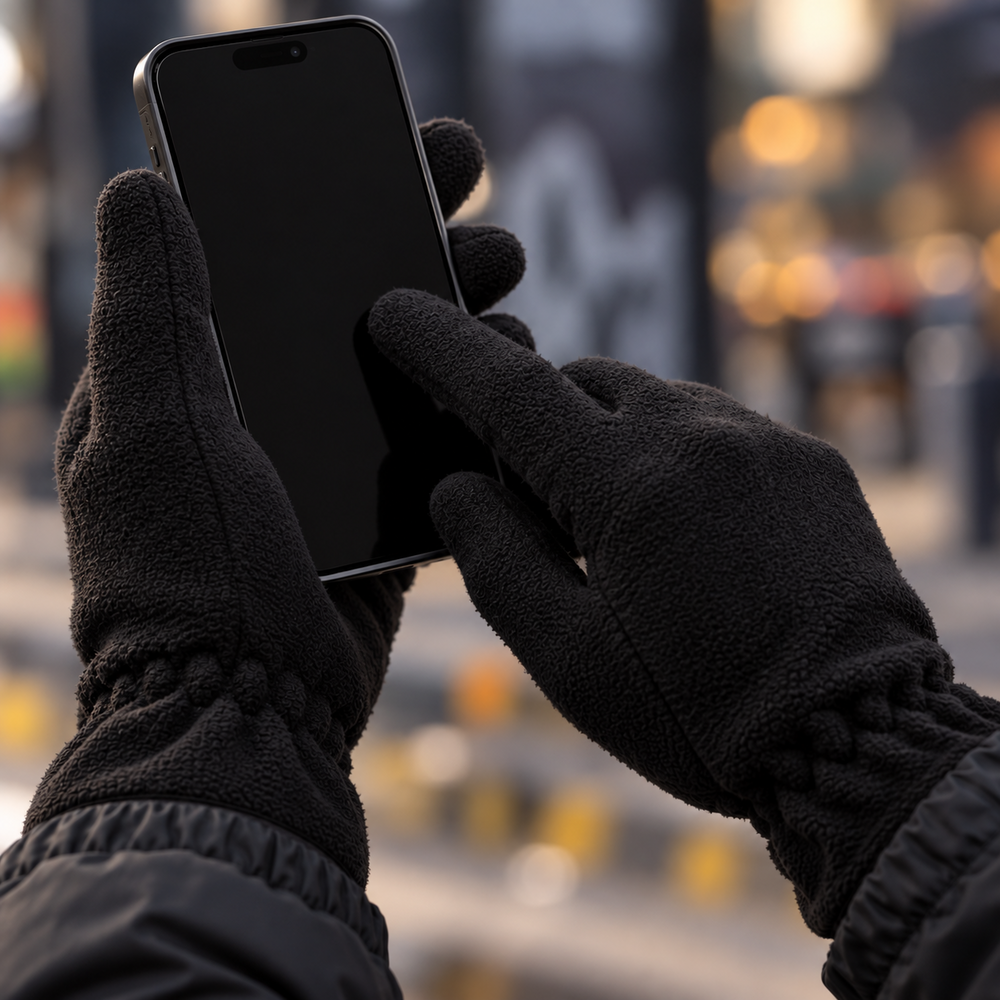 Lonsdale Lonsdale Winter Gloves 'Ayside' Black Lonsdale Lonsdale Winter Gloves 'Ayside' Black