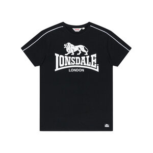 Lonsdale Londale T-shirt 'Ruislip' Black/White Lonsdale Londale T-shirt 'Ruislip' Black/White