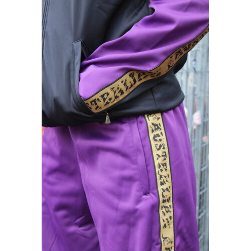Australian Australian Slim Fit Hose mit goldenen Paspeln (Violet) - Scratch Collection