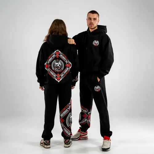 100% Hardcore 100% Hardcore Jogging Pants 'Bandana' Black