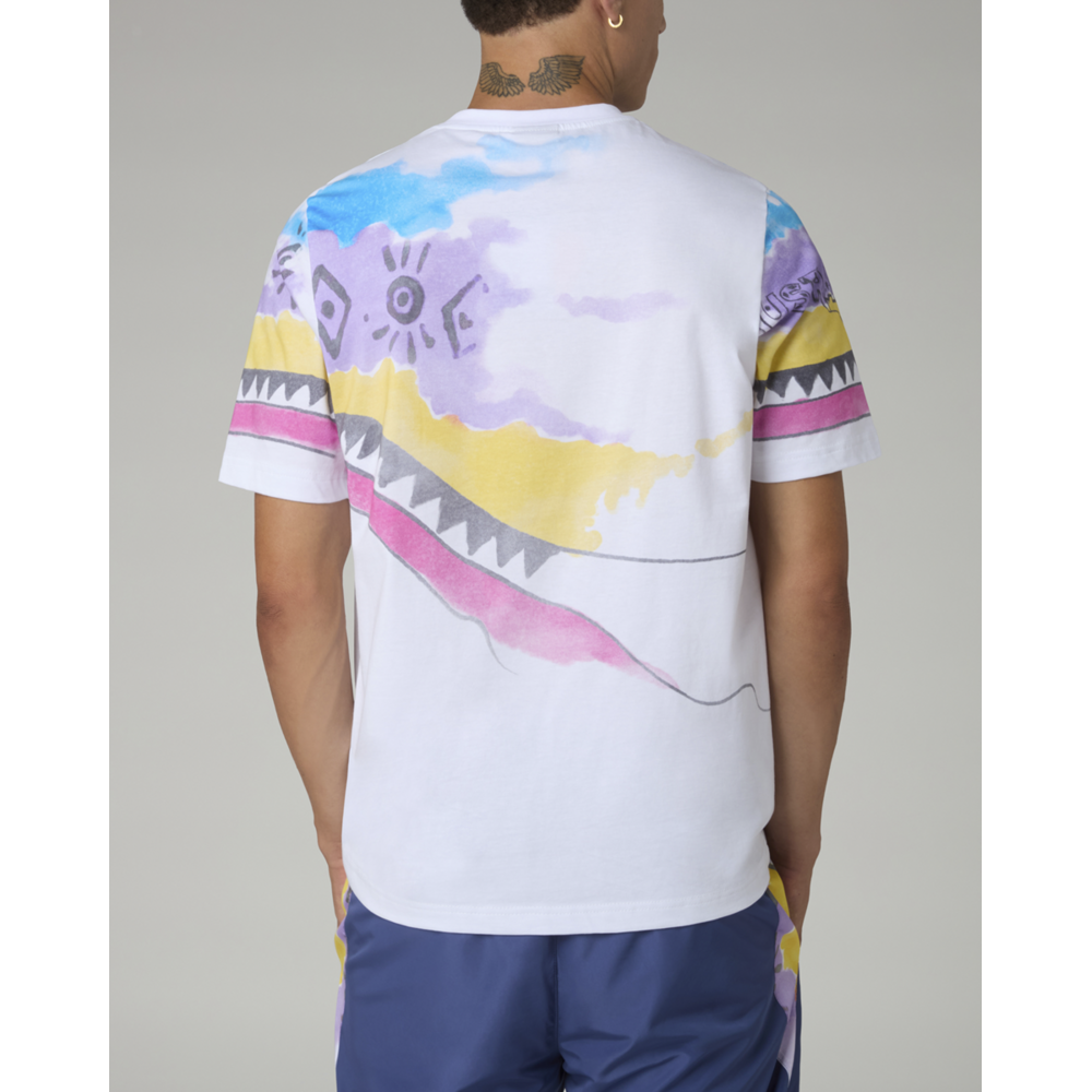 Australian Australian Print T-shirt 'Native' Weiß Australian Australian Print T-shirt 'Native' Weiß