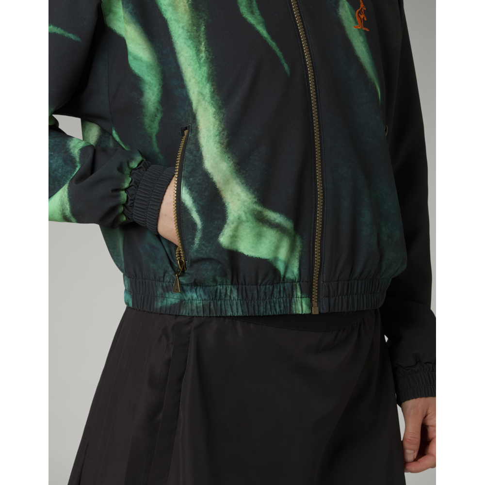 Australian Australian Women's Cropped Jacket 'Blanca' Black/Green